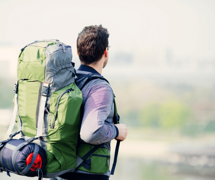 Backpacking packing self